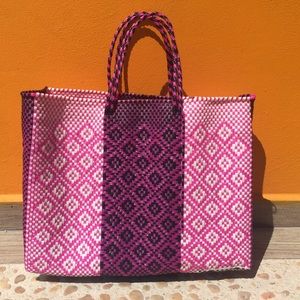 NEW woven Mexican beach tote bag madewell jcrew